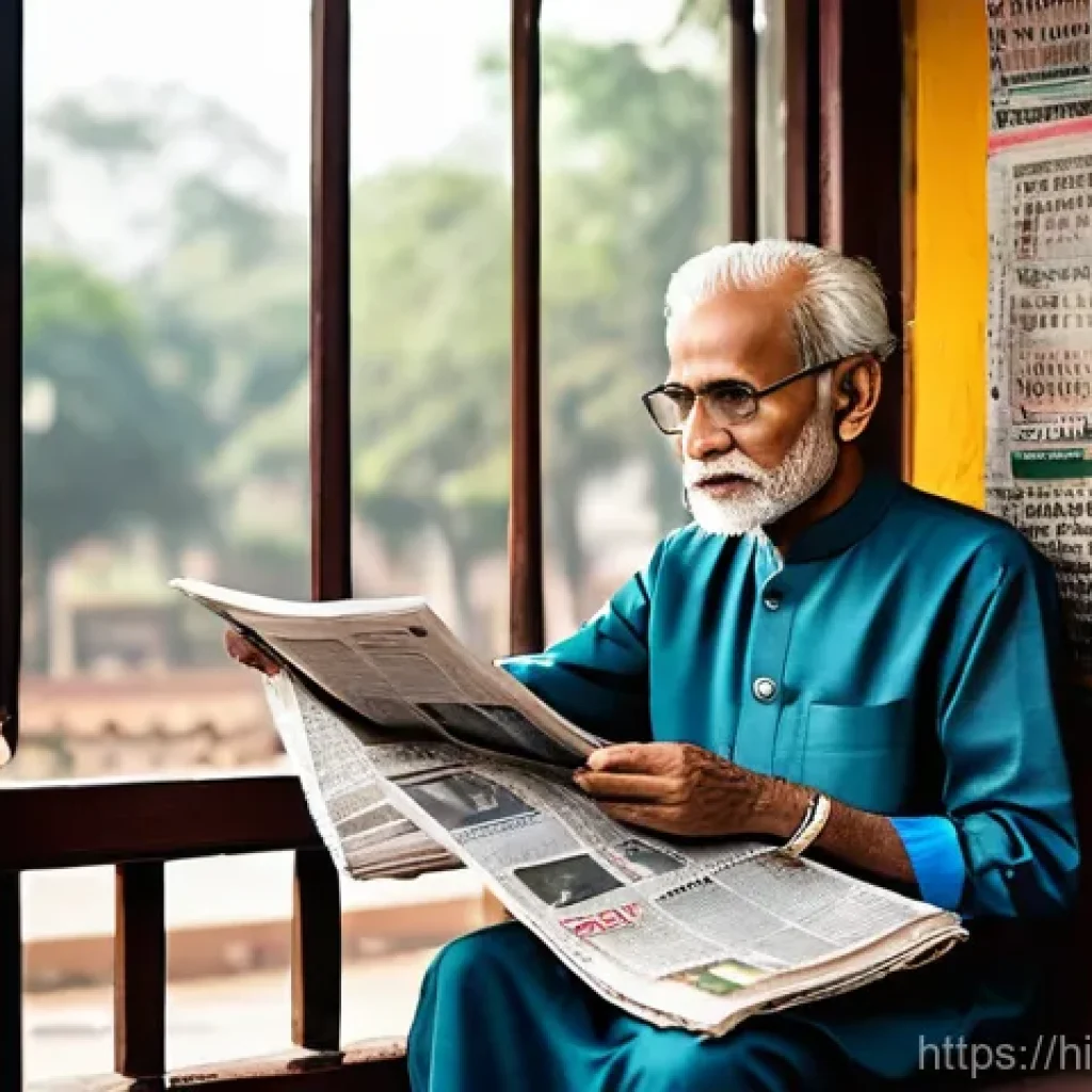 뉴스 소비 트렌드 변화 - **Prompt 1: The Evolution of News Consumption - From Paper to Pixel**
    "A visually striking split...