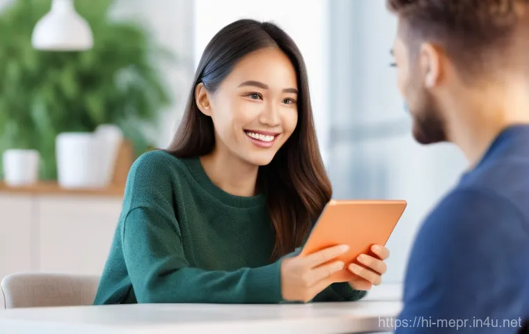 인플루언서 마케팅과 PR - **Prompt:** A young, diverse content creator, dressed in stylish but modest everyday clothing, sits ...